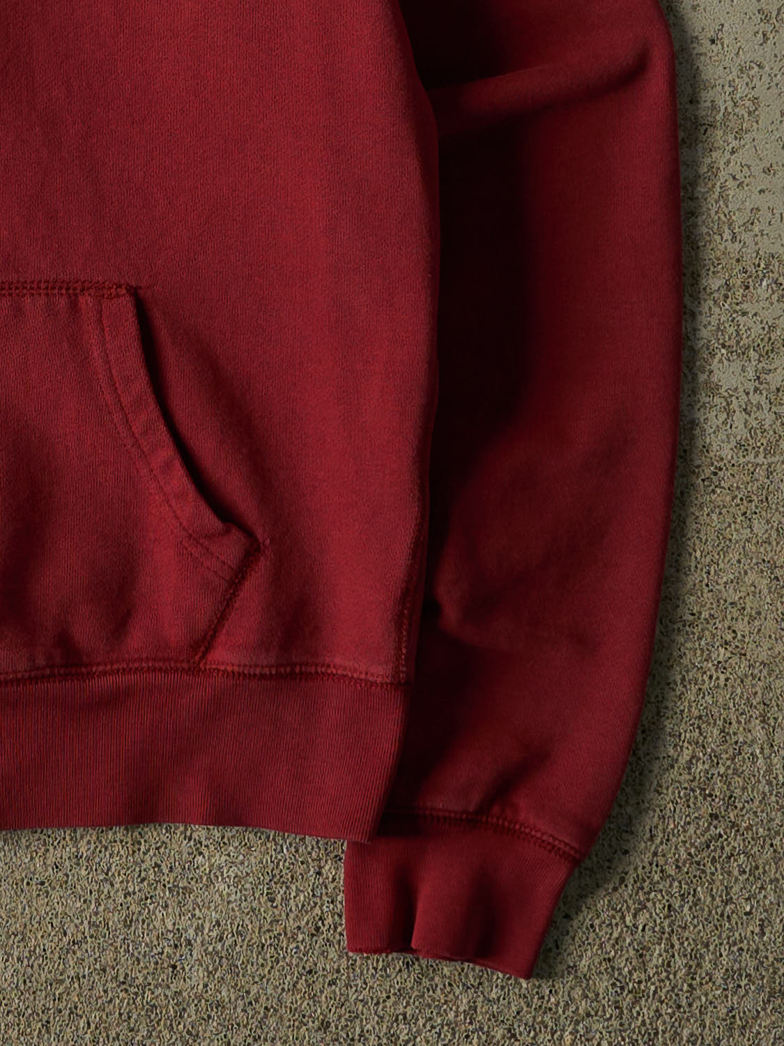 Vintage Y2K Red Polo Jeans Embroidered Zip Up Hoodie (XS/S)