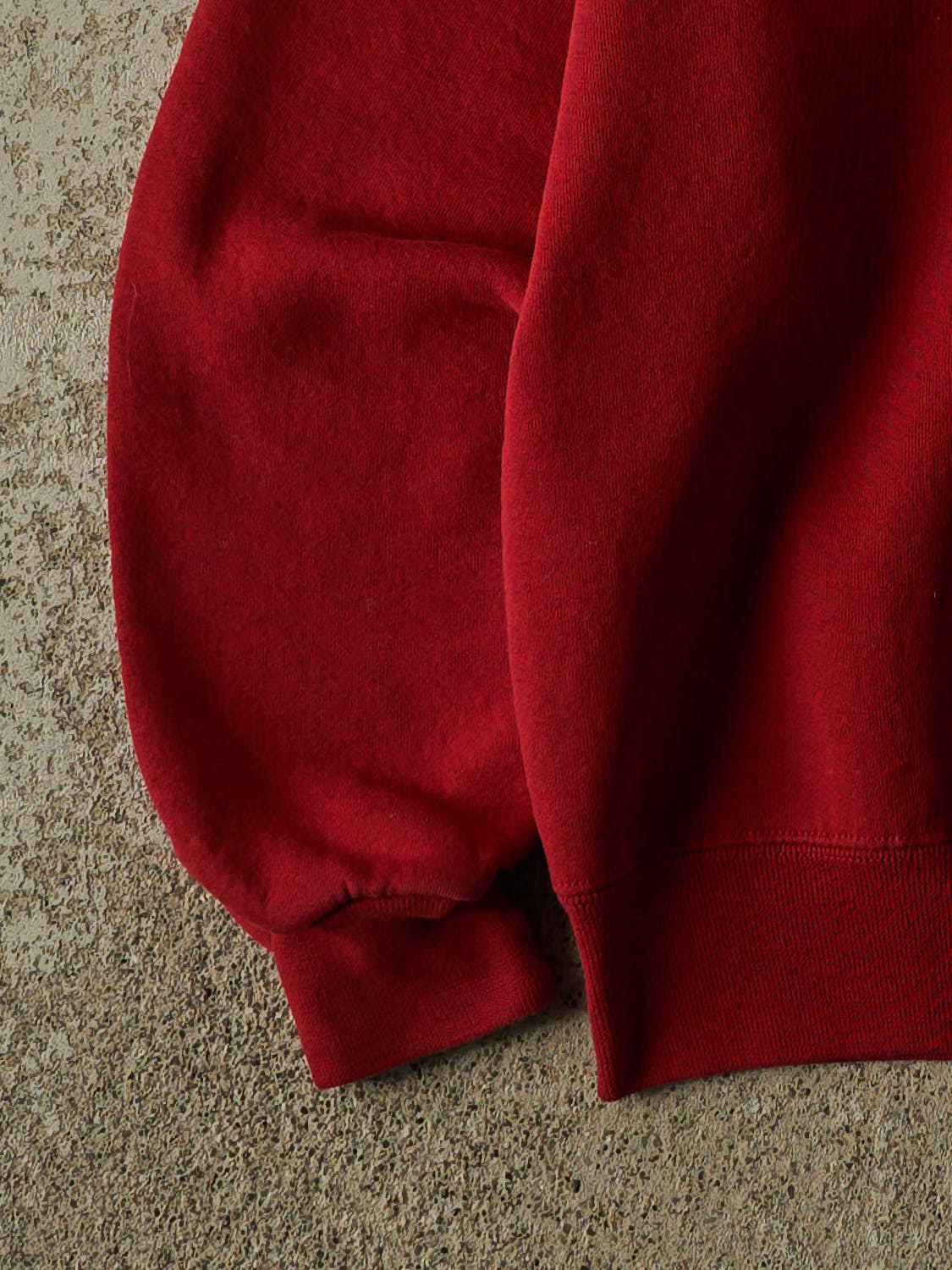 Vintage 90s Burgundy Russell Athletic Cougars Embroidered Crewneck (XS)
