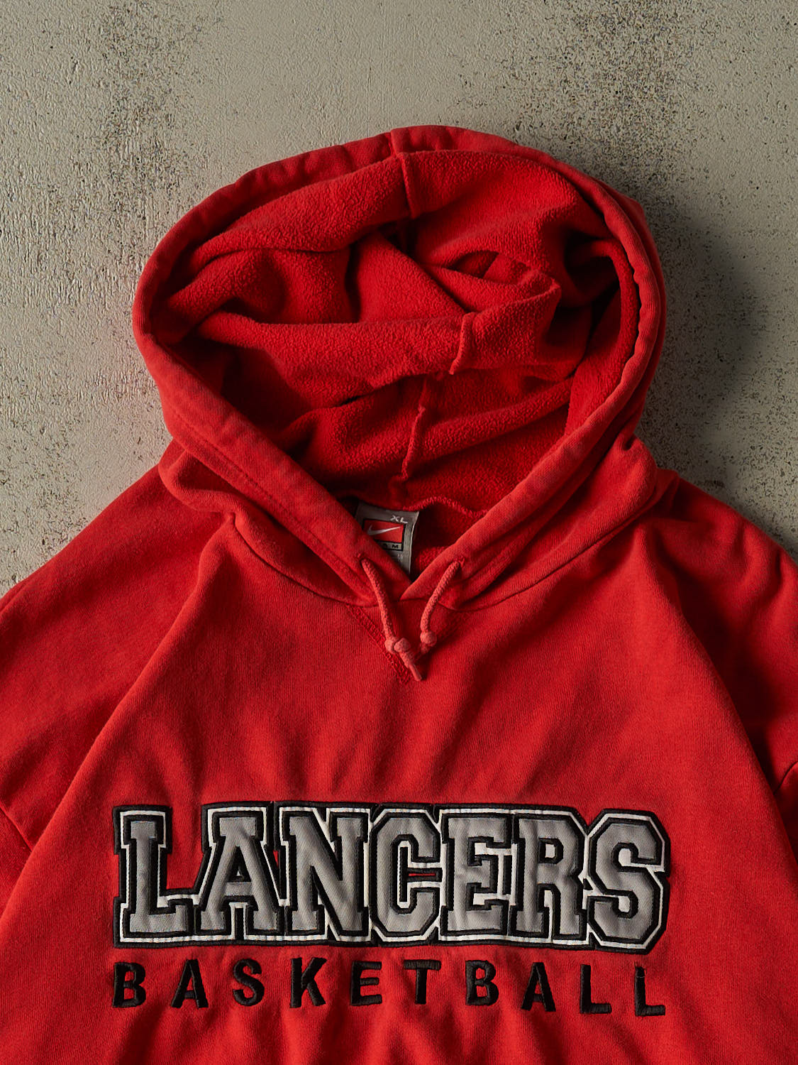 Vintage Y2K Red Nike Lancers Basketball Hoodie (XL/XXL)
