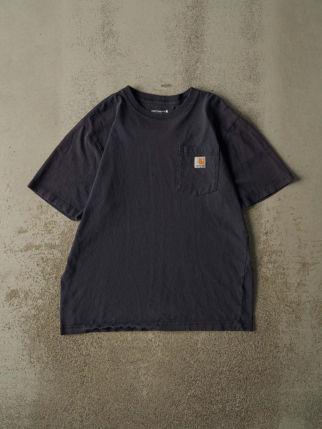 Vintage Y2K Navy Blue Carhartt Pocket Tee (L)