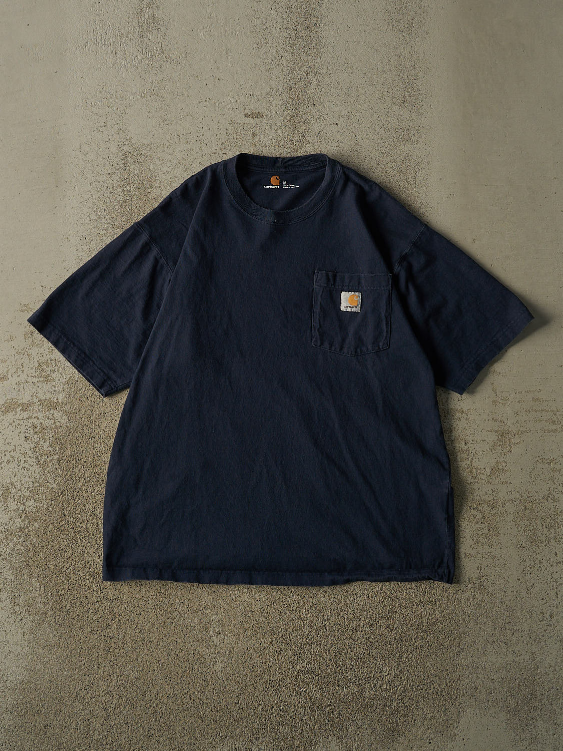 Vintage Y2K Navy Blue Carhartt Pocket Tee (M/L)