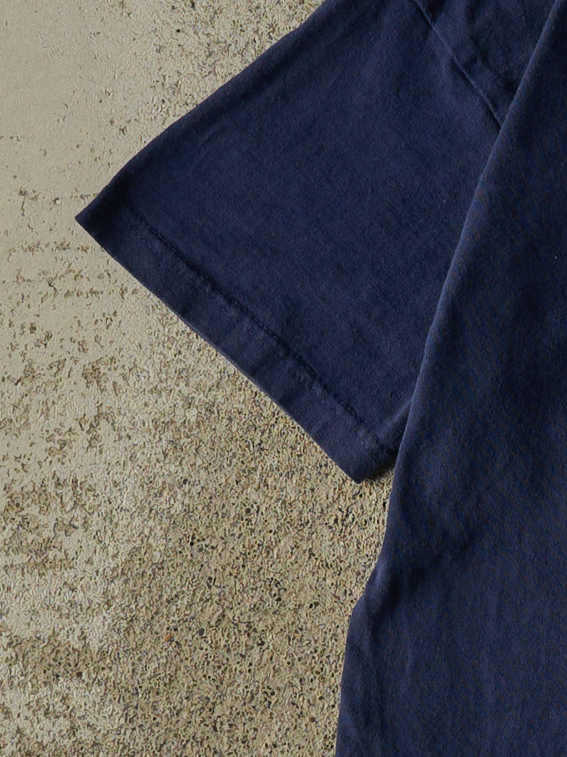 Vintage 90s Navy Blue Nike Embroidered Logo Tee (S)