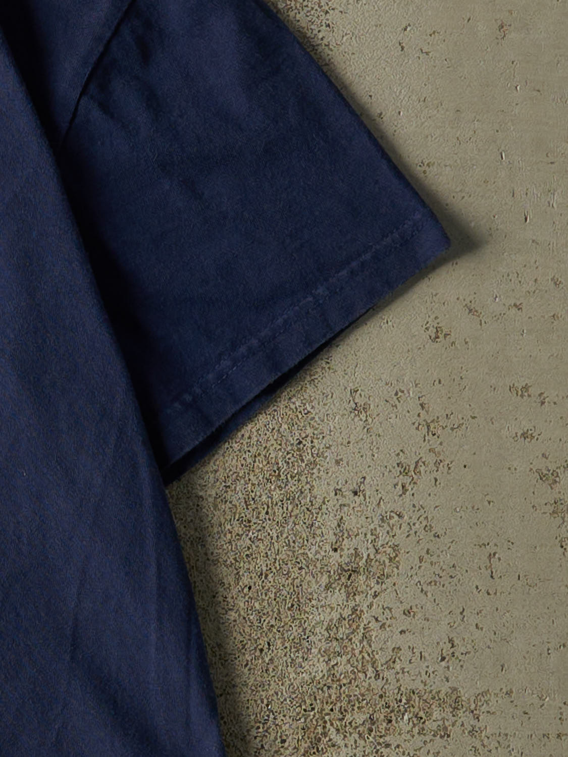 Vintage 90s Navy Blue Nike Embroidered Logo Tee (S)