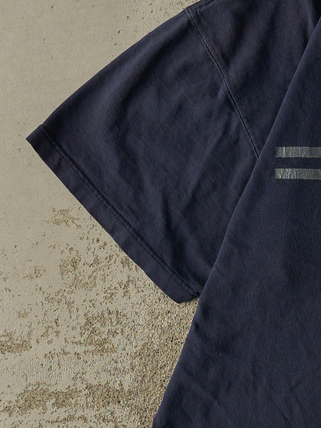 Vintage 90s Faded Navy Bum Equipment Tee (L/XL)