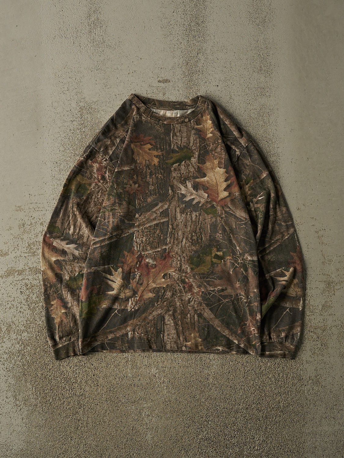 Vintage 90s Camo Blank Long Sleeve (S/M)