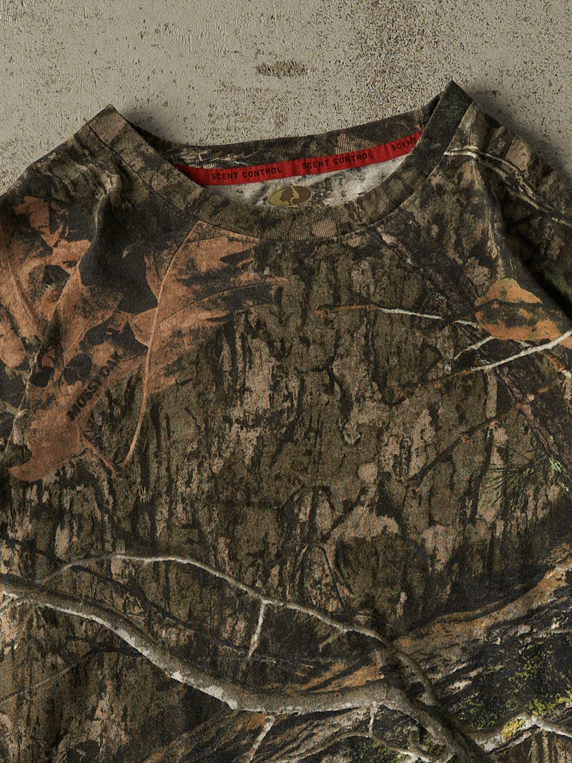 Vintage Y2K Camo Mossy Oak Camo Long Sleeve (XL)