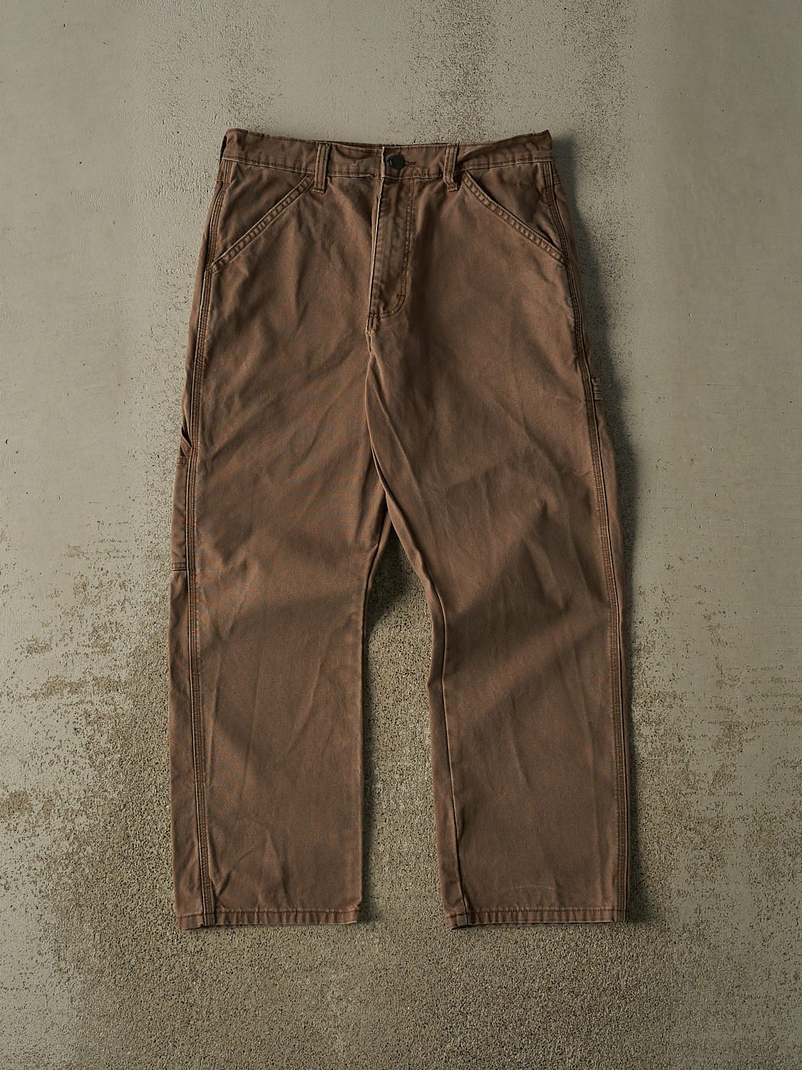 Vintage 90s Brown Rustler Carpenter Pants (30x28)