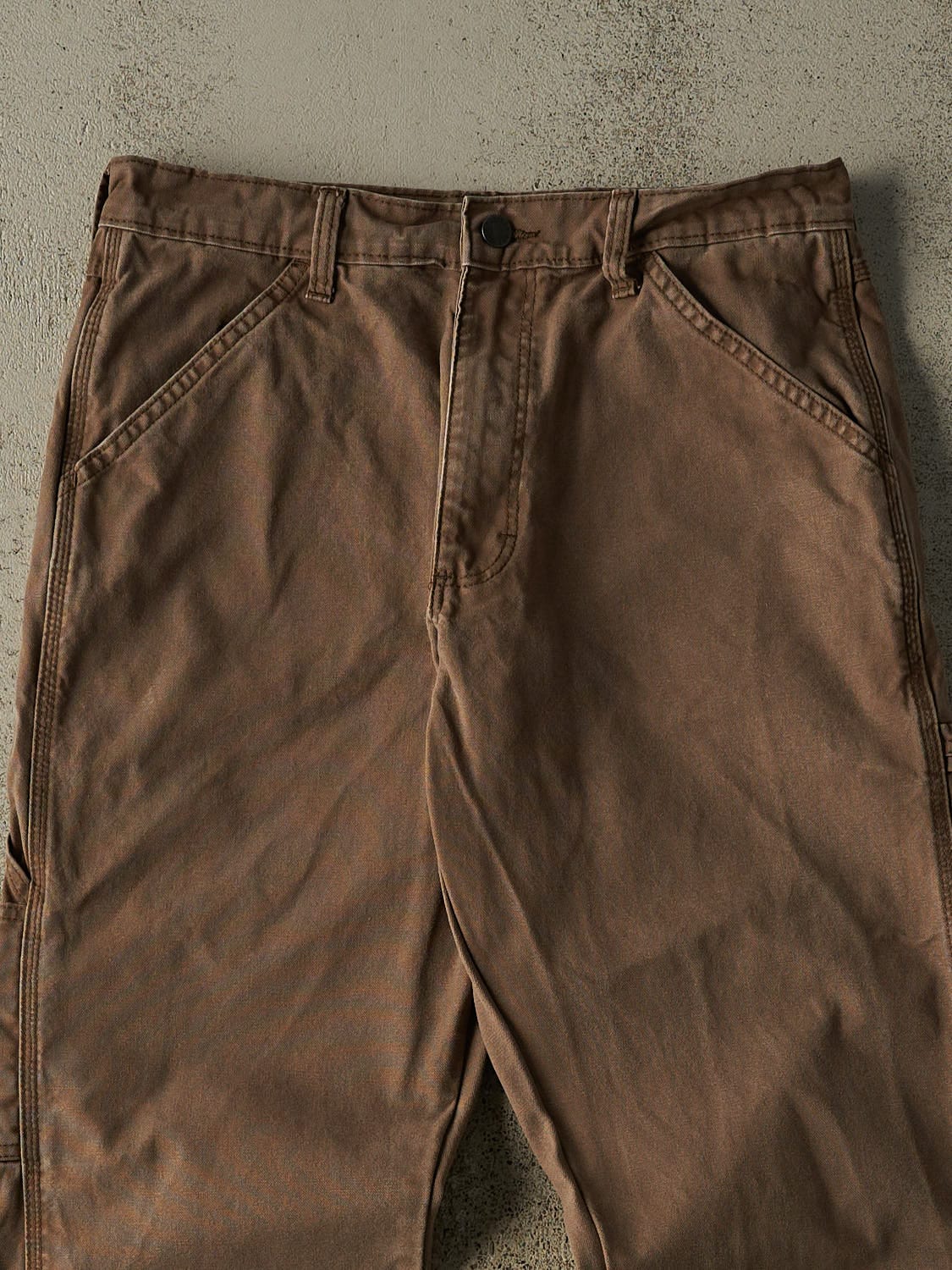 Vintage 90s Brown Rustler Carpenter Pants (30x28)