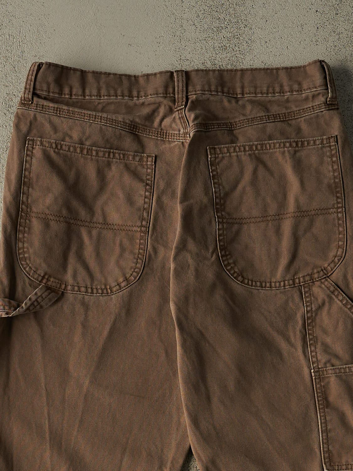 Vintage 90s Brown Rustler Carpenter Pants (30x28)