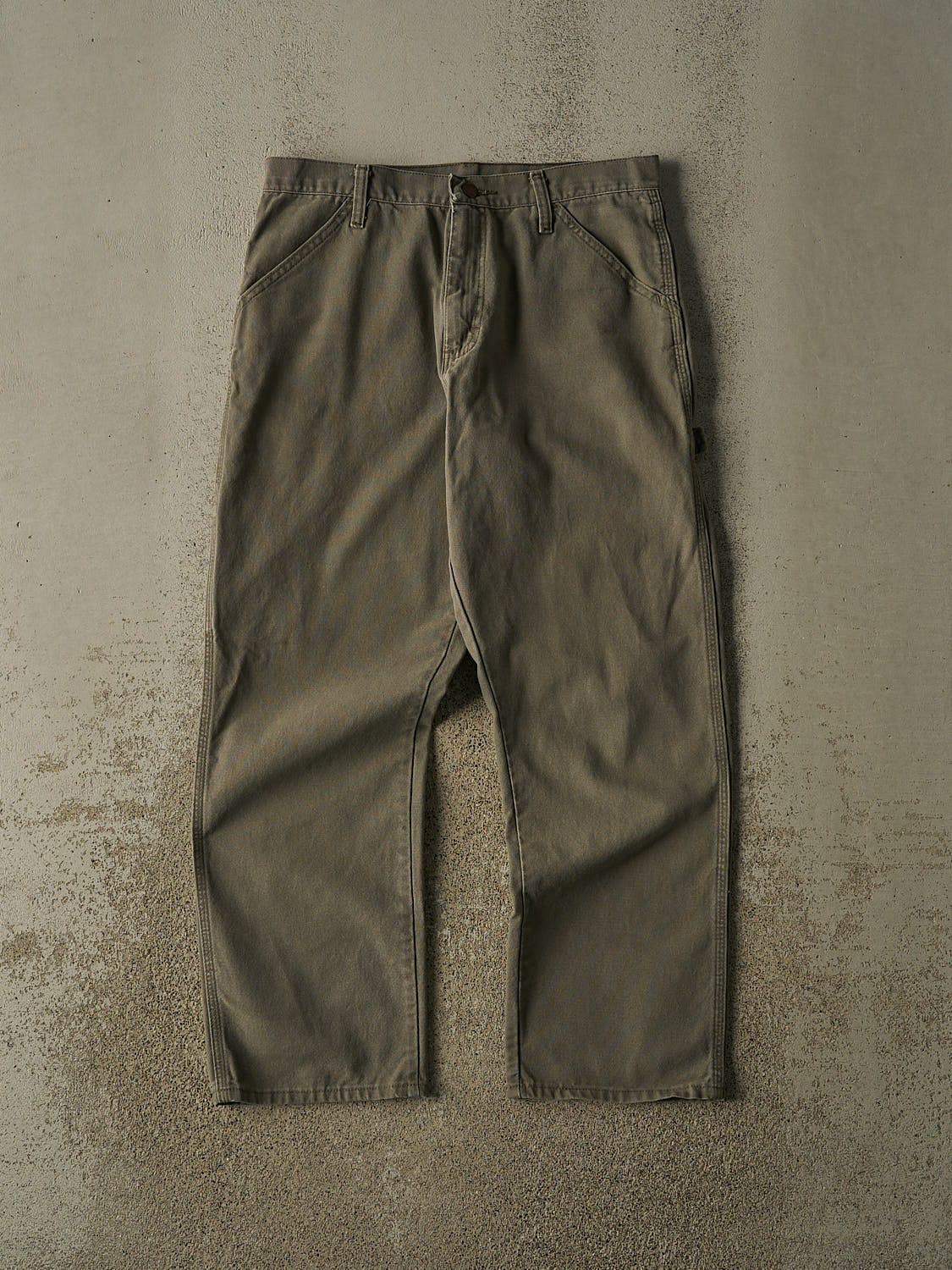 Vintage 90s Green Rustler Carpenter Pants (31x29)