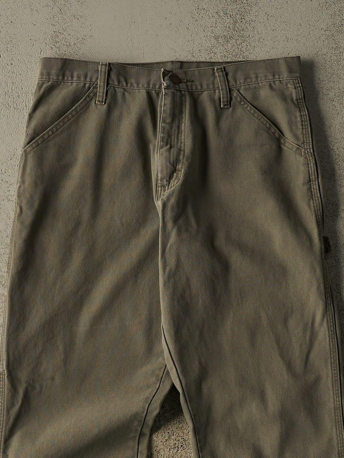 Vintage 90s Green Rustler Carpenter Pants (31x29)