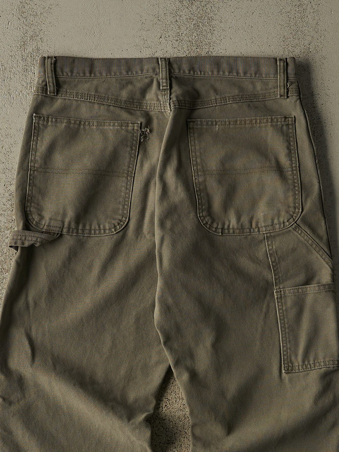 Vintage 90s Green Rustler Carpenter Pants (31x29)