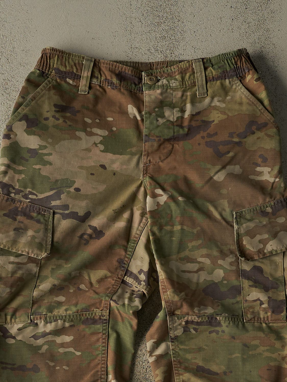 Vintage 90s Camo Double Knee Cargo Utility Pants (29x27.5)