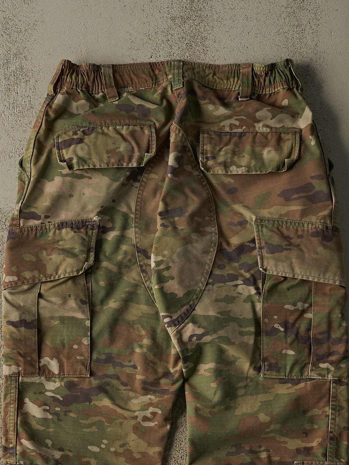 Vintage 90s Camo Double Knee Cargo Utility Pants (29x27.5)