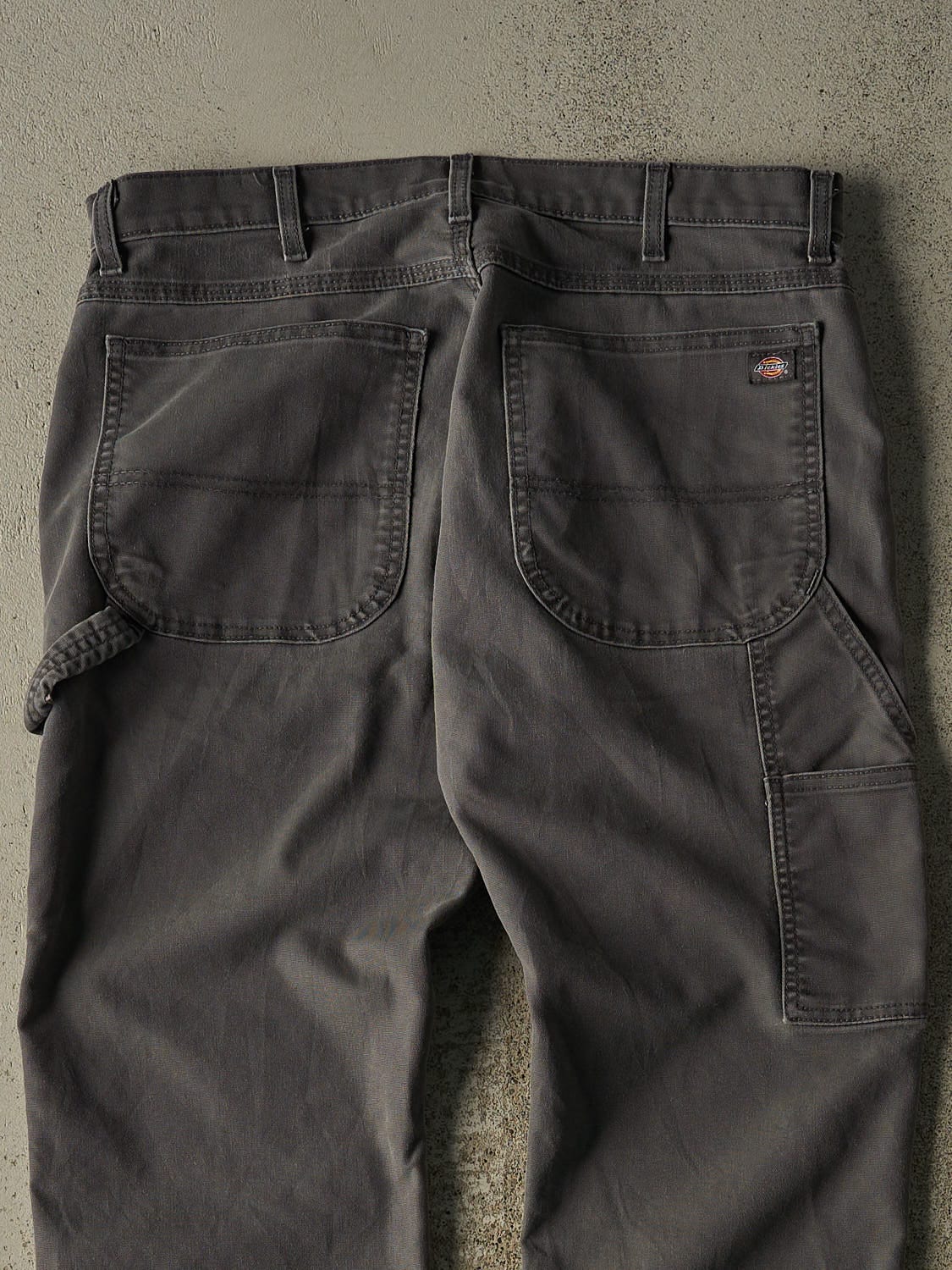 Vintage Y2K Grey Dickies Carpenter Work Pants (35x29.5)