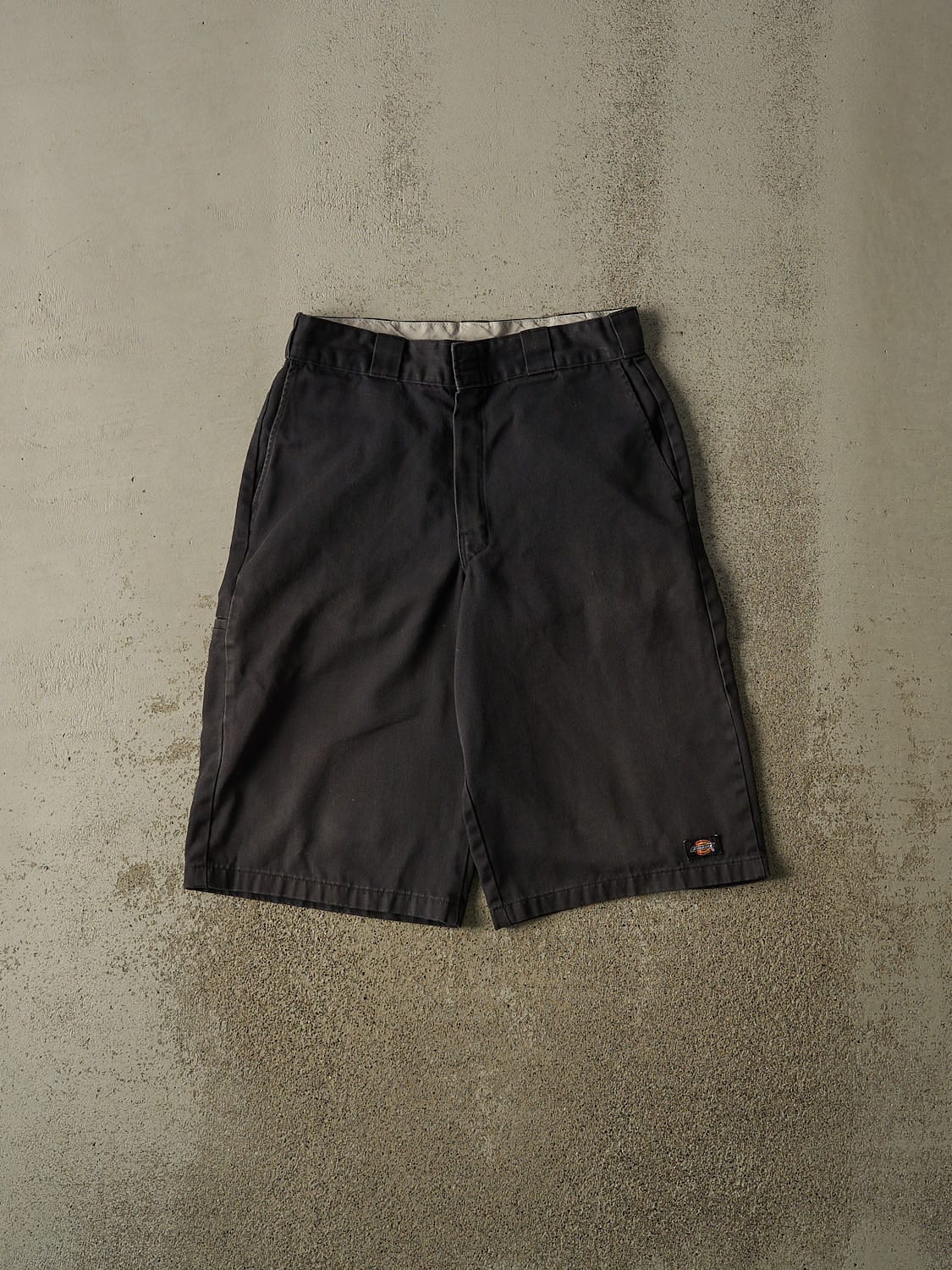 Vintage Y2K Faded Black Dickies Work Shorts (31x14.5)