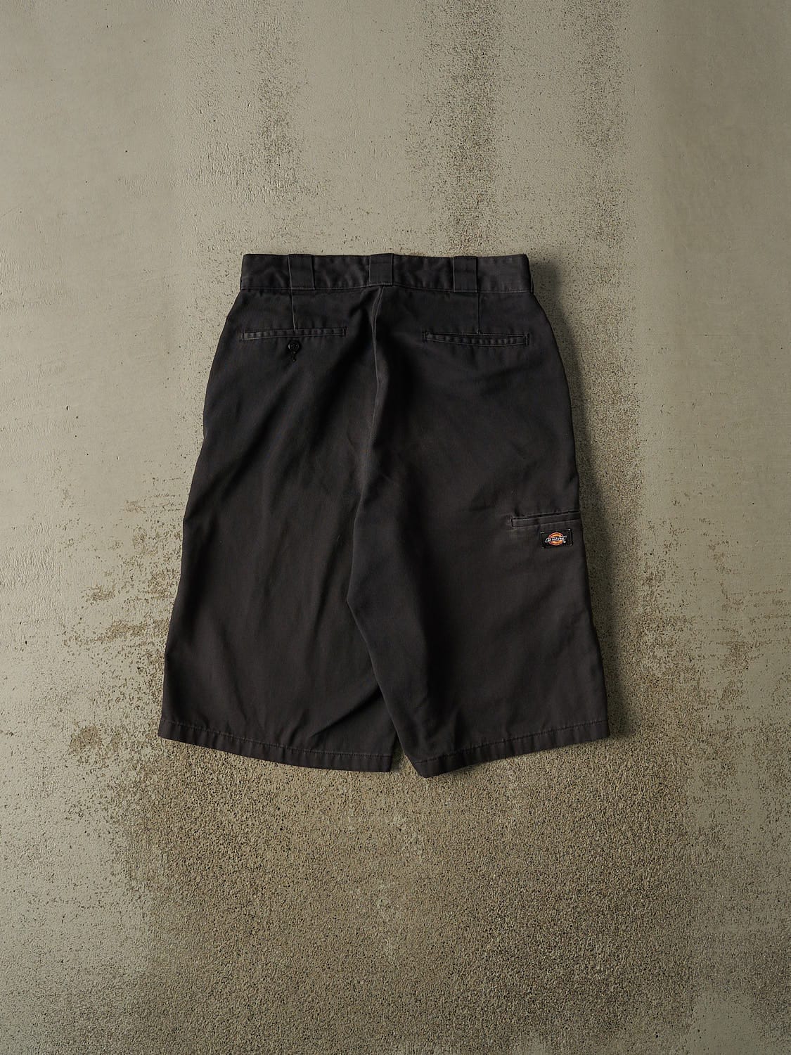 Vintage Y2K Faded Black Dickies Work Shorts (31x14.5)
