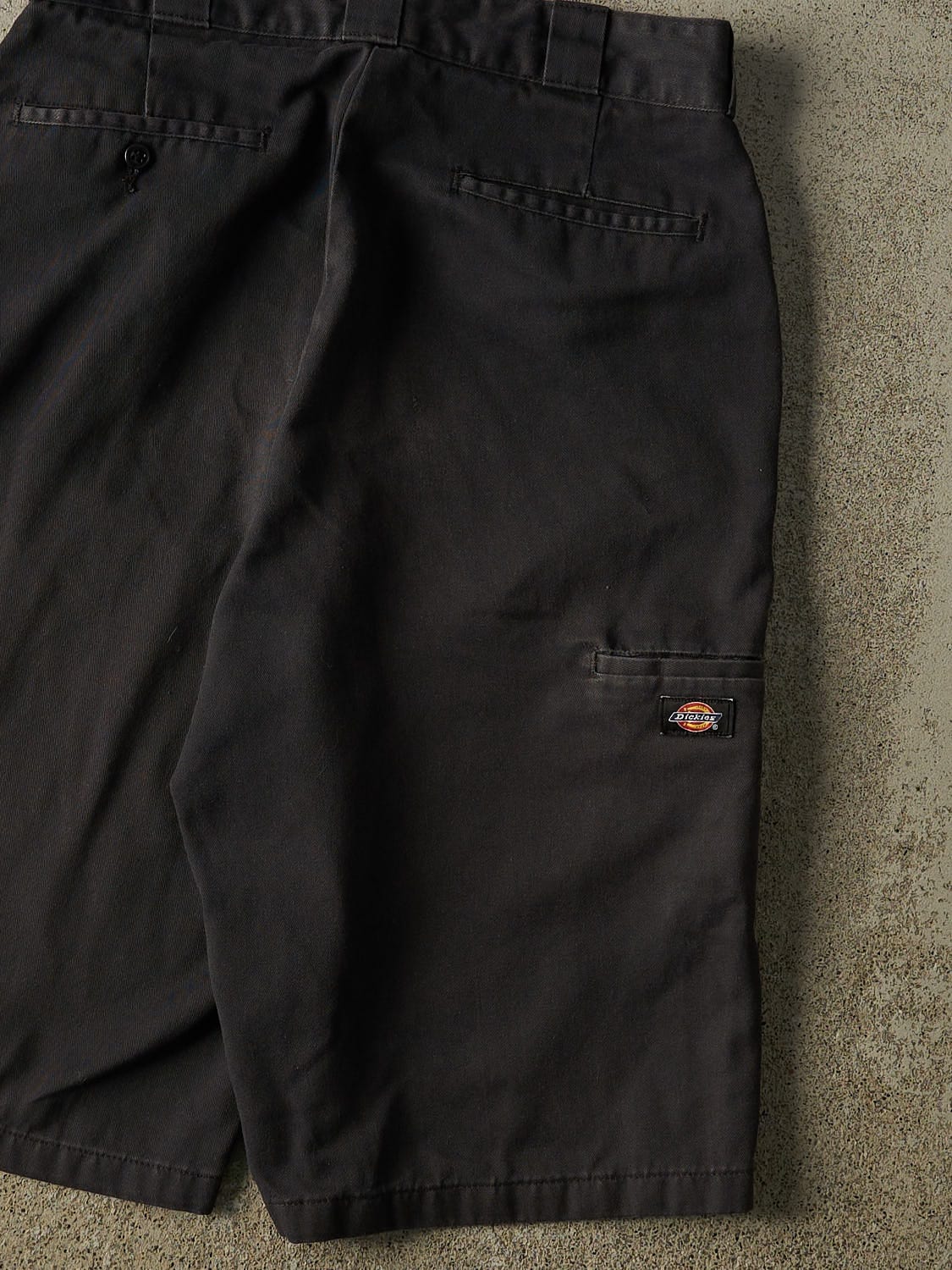 Vintage Y2K Faded Black Dickies Work Shorts (31x14.5)