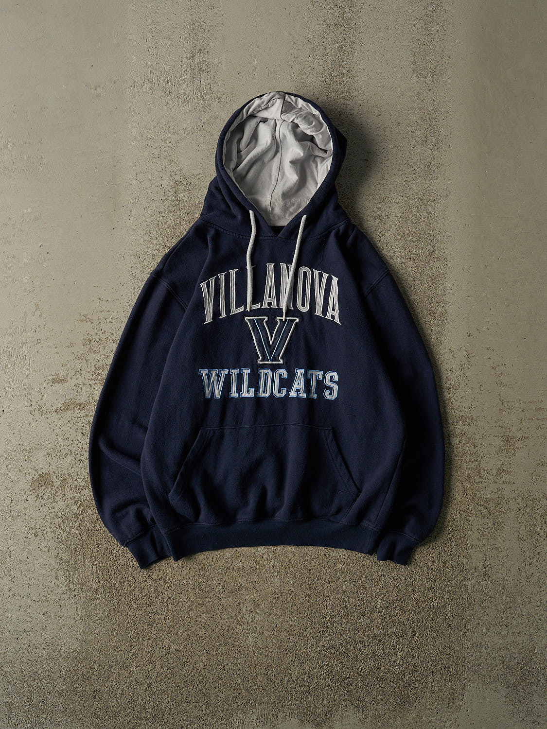 Vintage Y2K Navy Blue Villanova University Wildcats Hoodie (S)