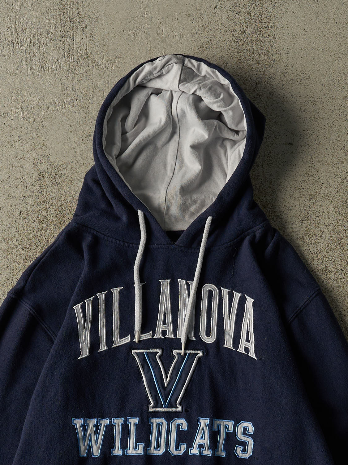 Vintage Y2K Navy Blue Villanova University Wildcats Hoodie (S)