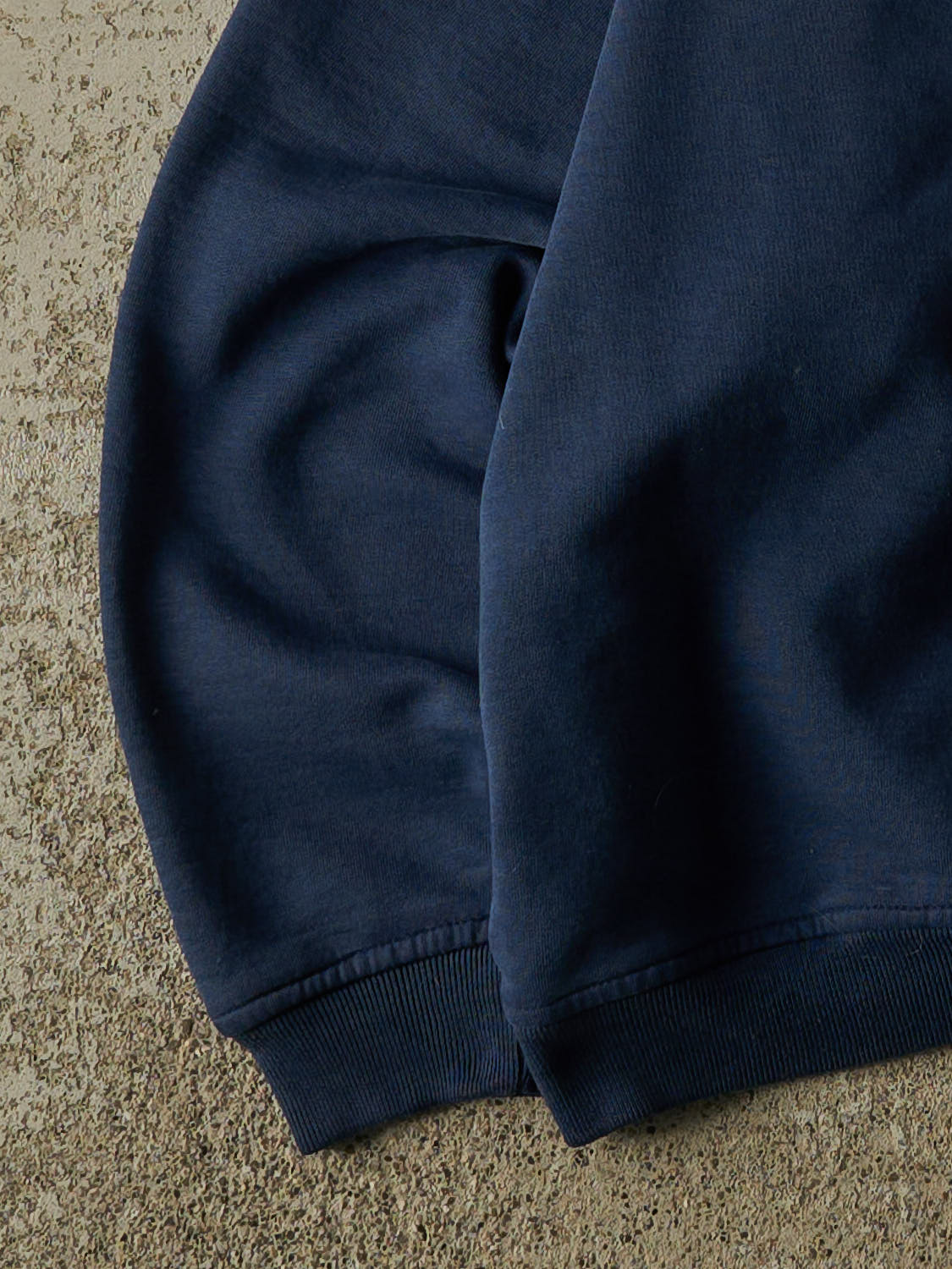 Vintage 90s Navy Blue Raglan Classics Embroidered Quarter Zip (XS/S)