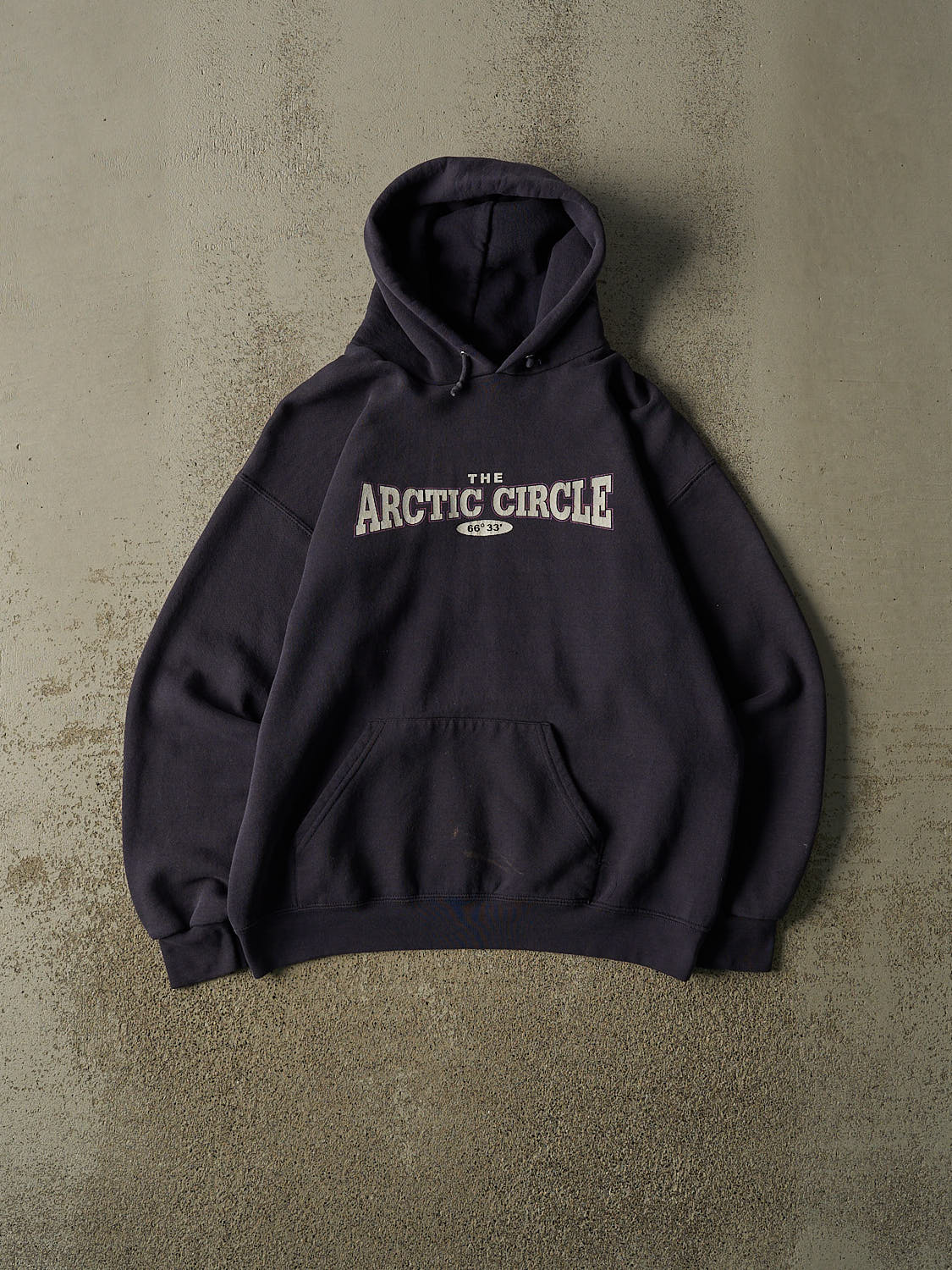 Vintage 90s Navy Blue The Arctic Circle Hoodie (M)