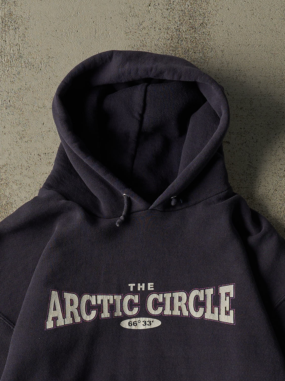 Vintage 90s Navy Blue The Arctic Circle Hoodie (M)