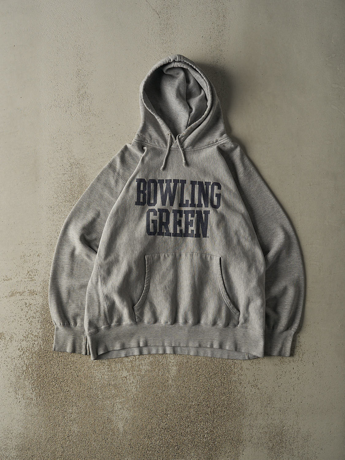 Vintage 90s Grey Bowling Green Falcons Hoodie (L/XL)