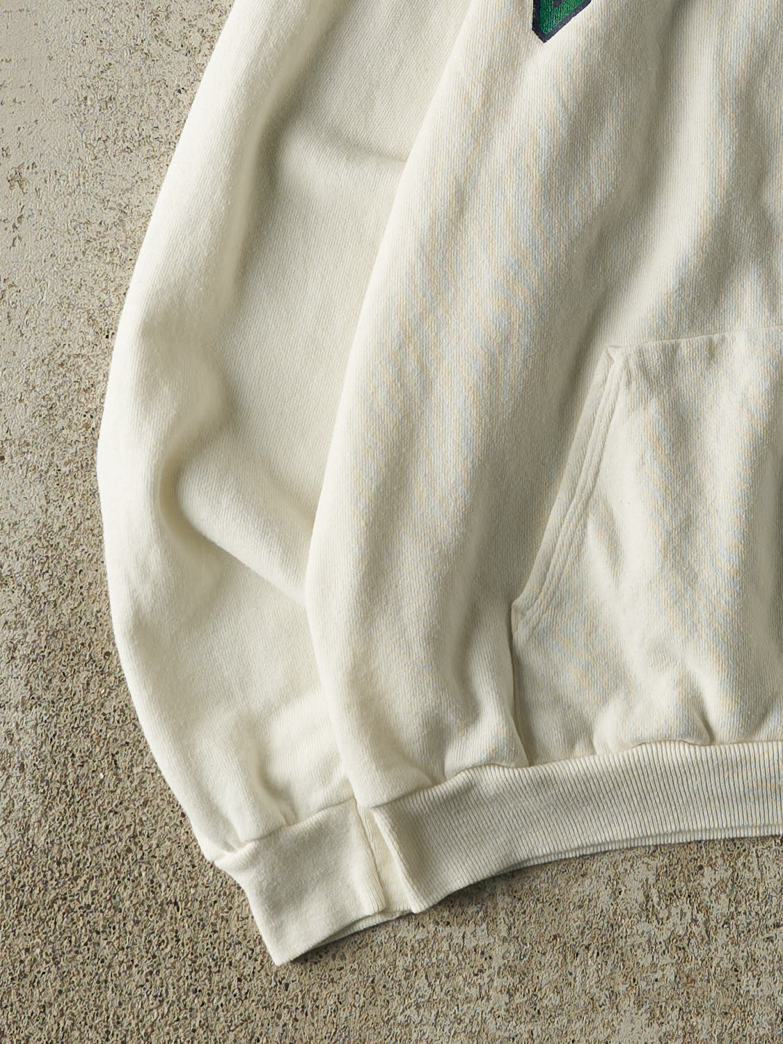 Vintage 80s White Overland Hoodie (S/M)