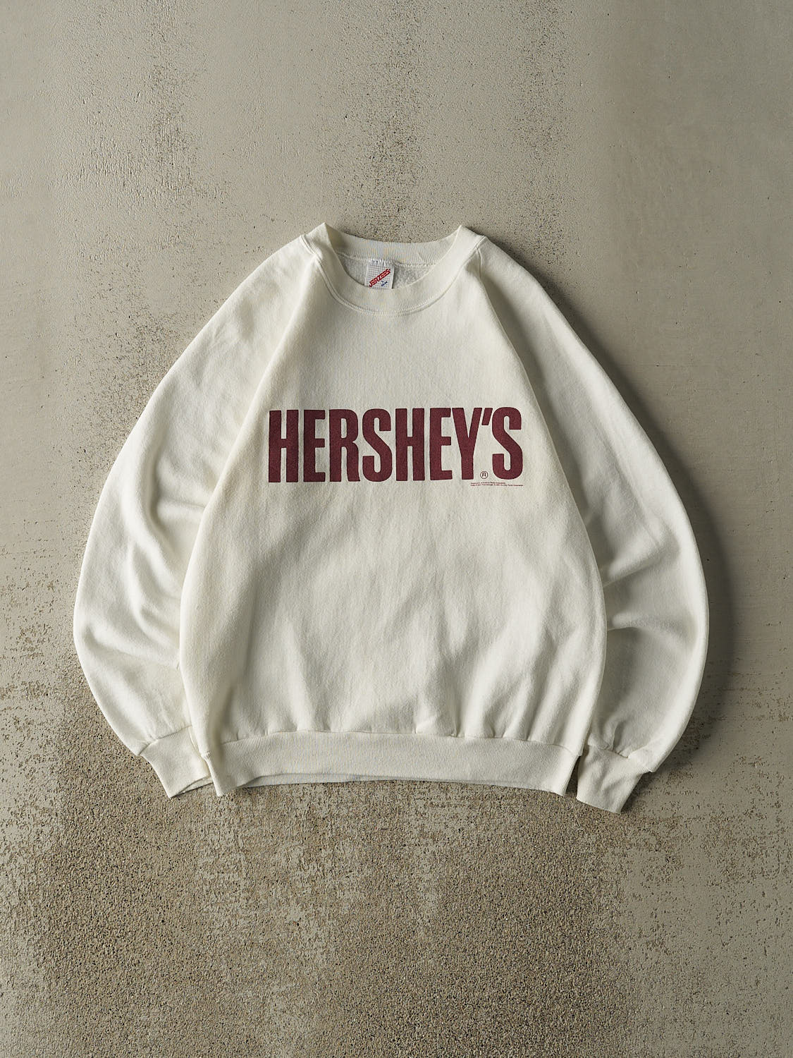 Vintage 90' White Hershey's Crewneck (S/M)
