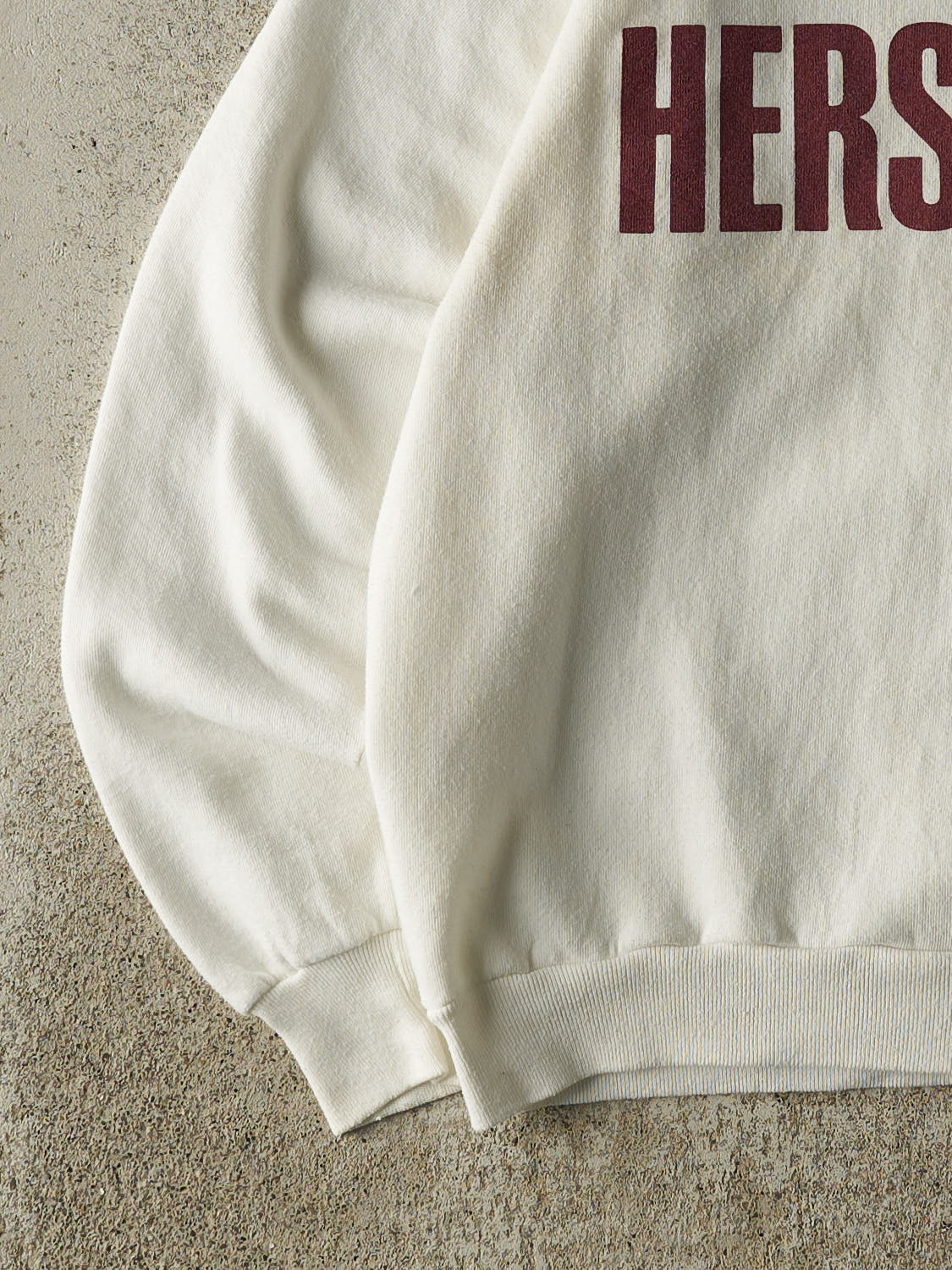Vintage 90' White Hershey's Crewneck (S/M)