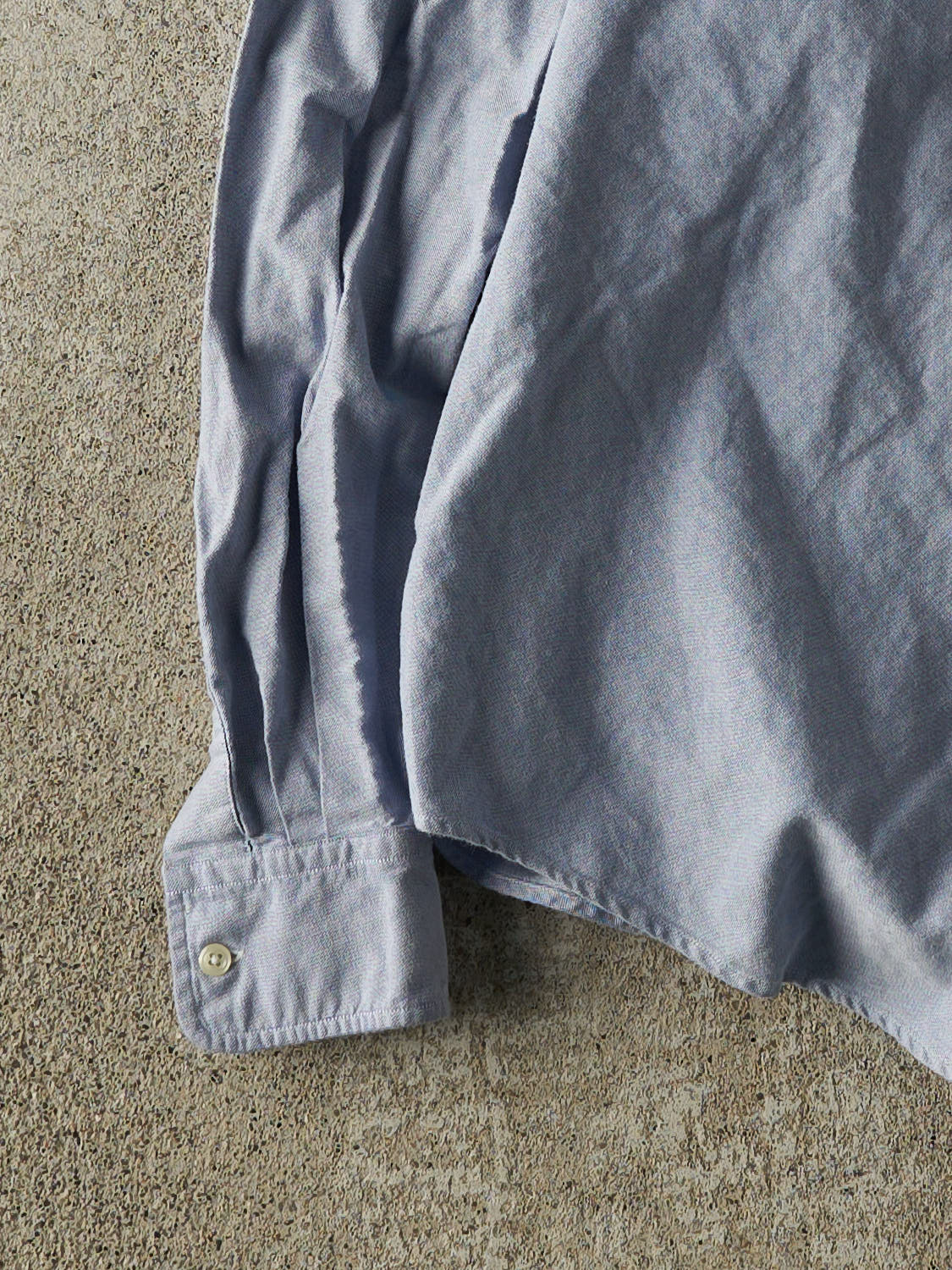 Vintage 90s Blue Polo Ralph Lauren Embroidered Button Up Long Sleeve (M/L)