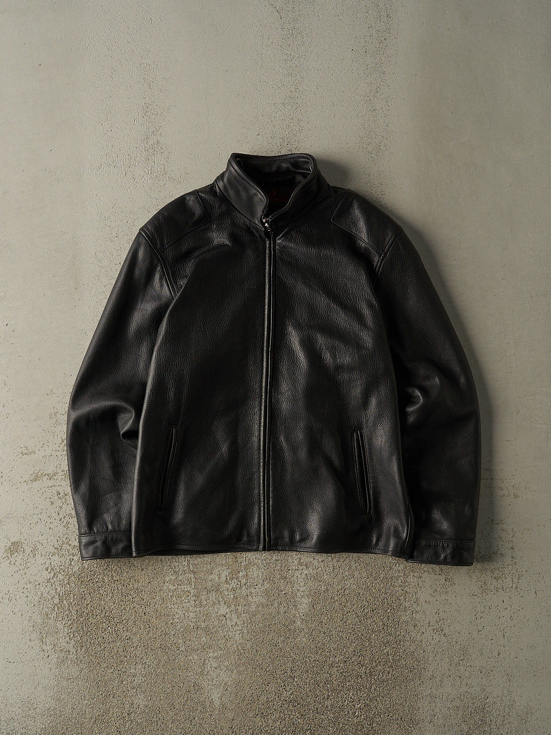Vintage Y2K Black Danier Soft Leather Jacket (M/L)