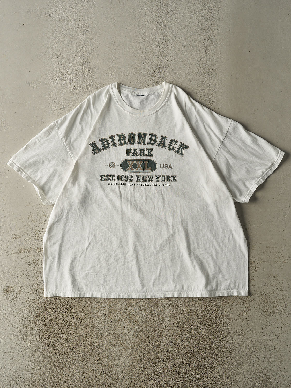 Vintage 98' White Adirondack Park New York Tee (XL/XXL)