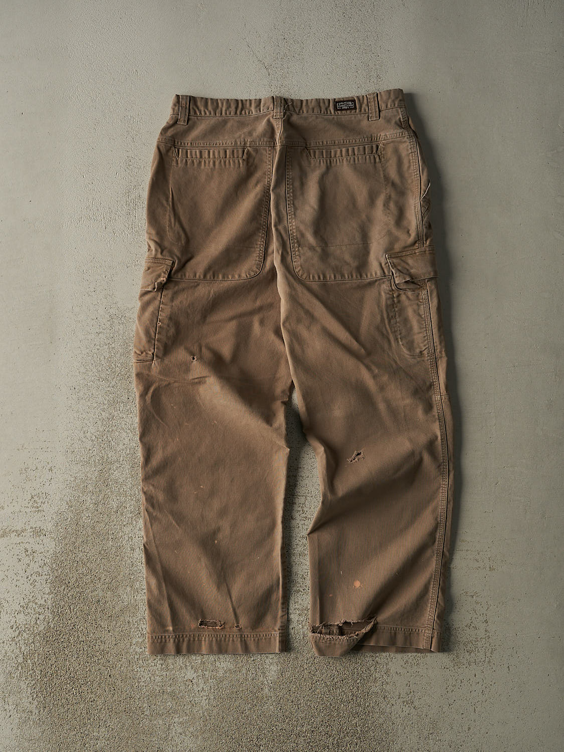Vintage Y2K Beige Nike ACG Cargo Pants (34x31)