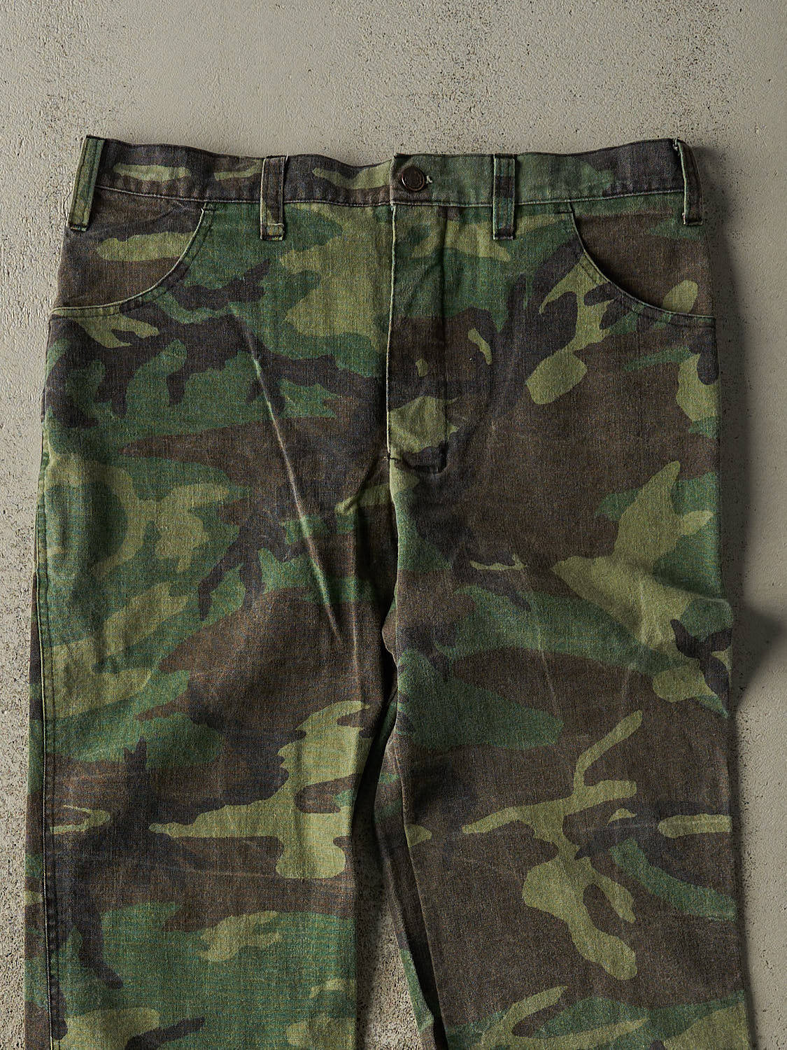Vintage 90s Camo Woodland Pants (33x28)