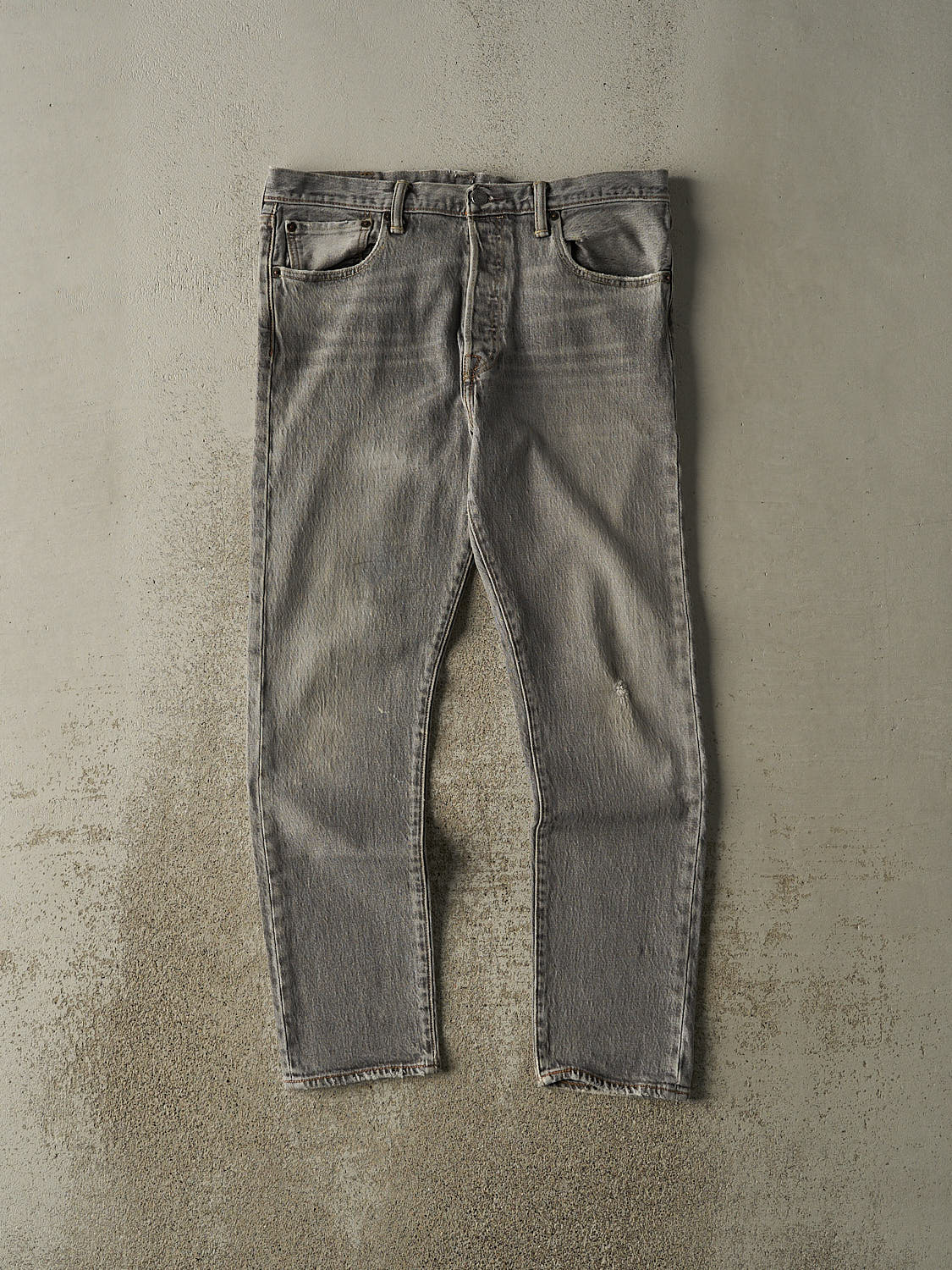 Vintage Y2K Grey Levi's 501 Denim Pants (34x29)