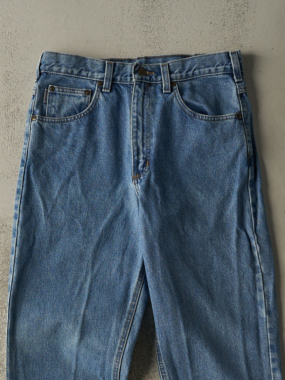 Vintage Y2K Mid Wash Carhartt Jeans (31x32)