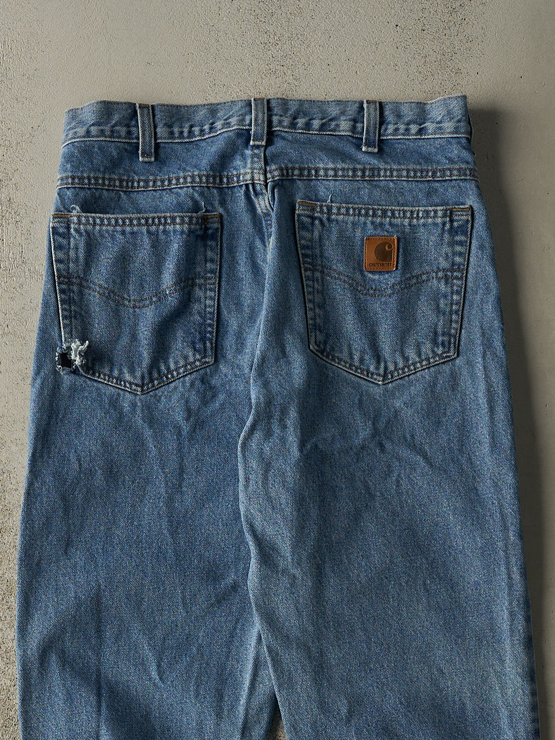 Vintage Y2K Mid Wash Carhartt Jeans (31x32)