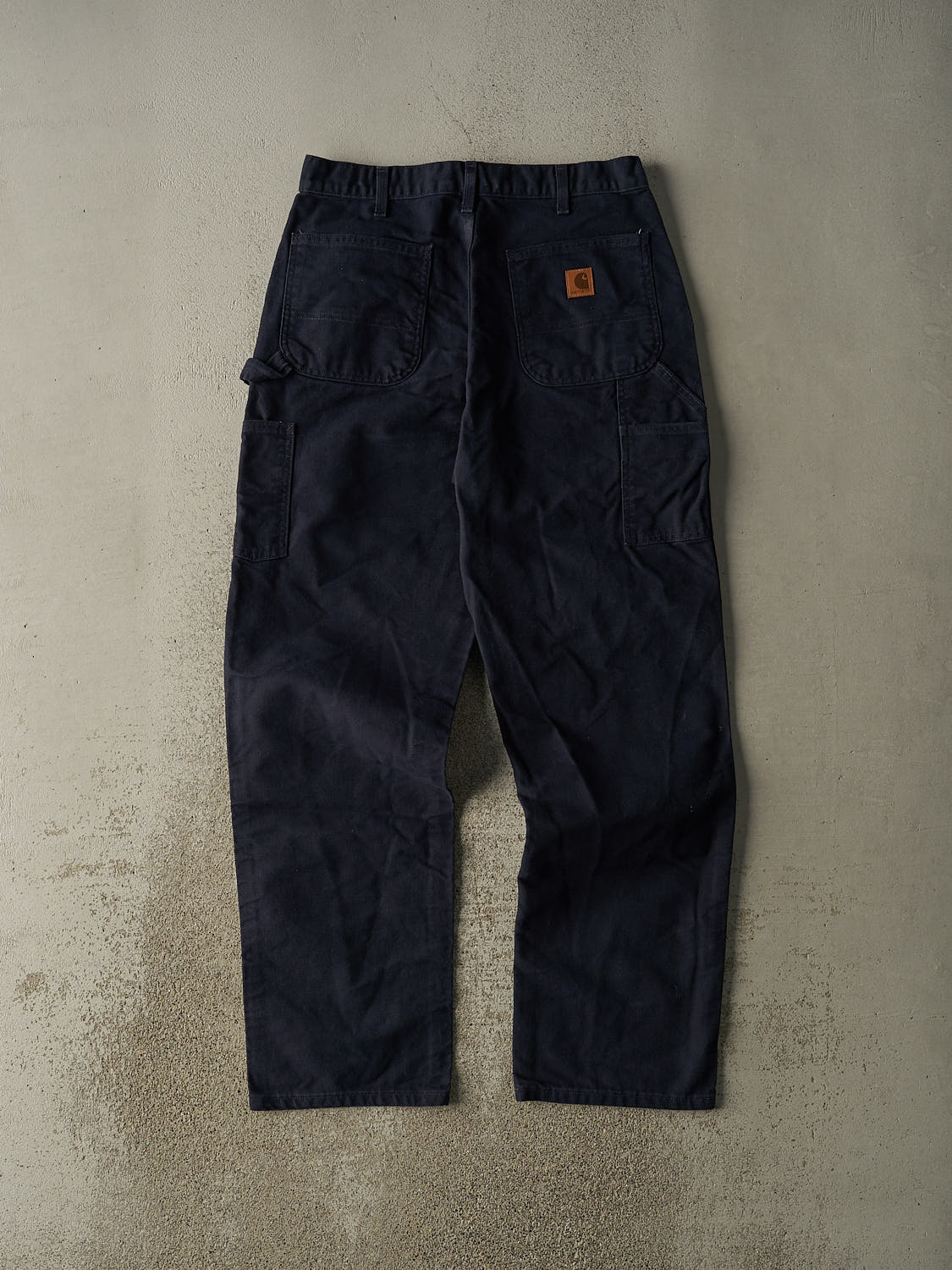 Vintage Y2K Navy Blue Carhartt Carpenter Pants (32x34)