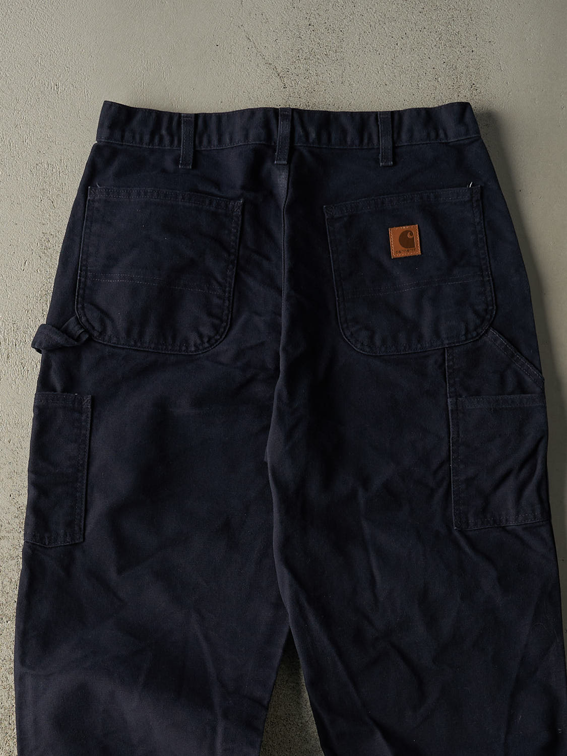Vintage Y2K Navy Blue Carhartt Carpenter Pants (32x34)