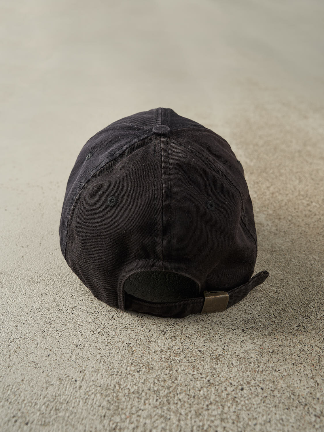 Vintage 90s Faded Black Calvin Klein Embroidered Strapback (O/S)