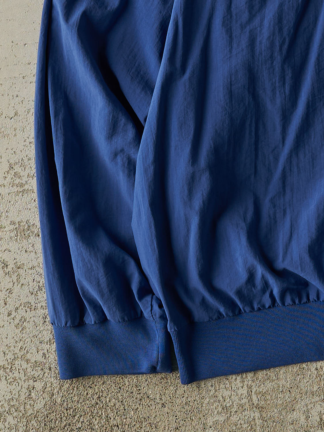 Vintage 90s Blue Nike Quarter Button Windbreaker Jacket (XL/XXL)