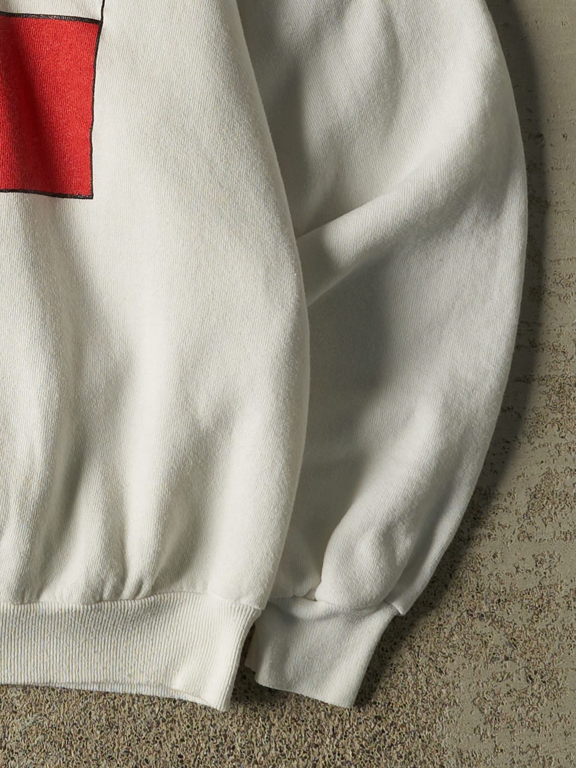 Vintage 90s White Texan Crewneck (L/XL)