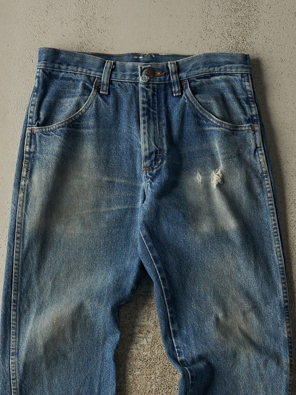 Vintage 90s Dark Wash Rustler Jeans (30x30)