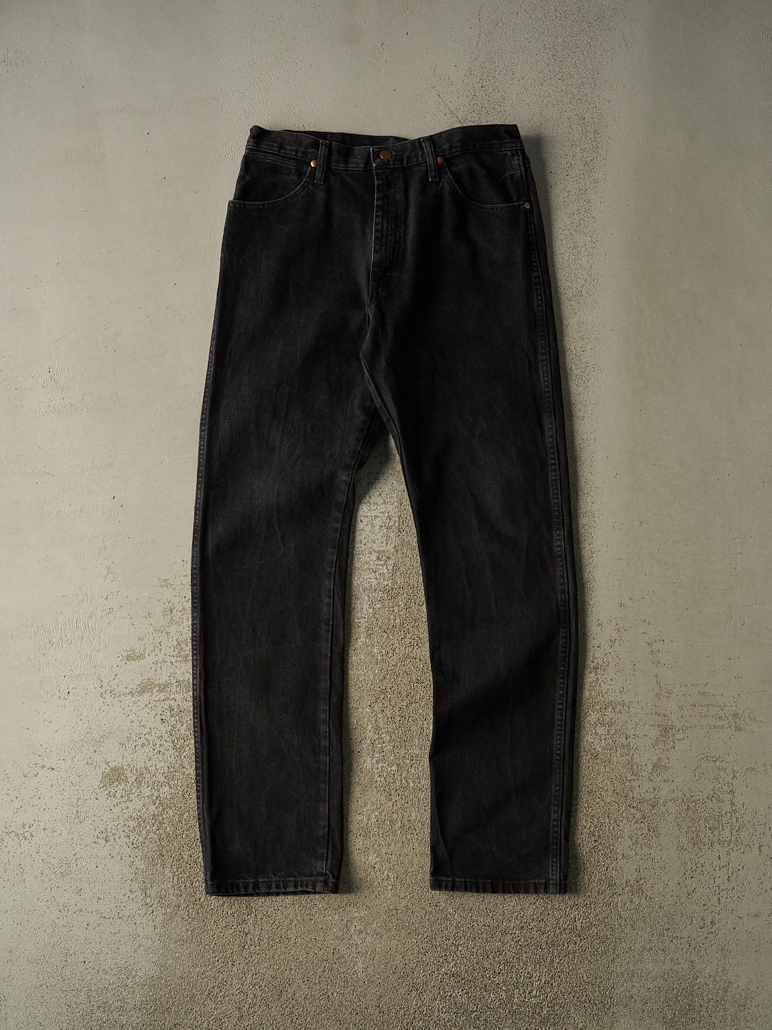 Vintage 90s Black Wrangler Denim Pants (34x36)
