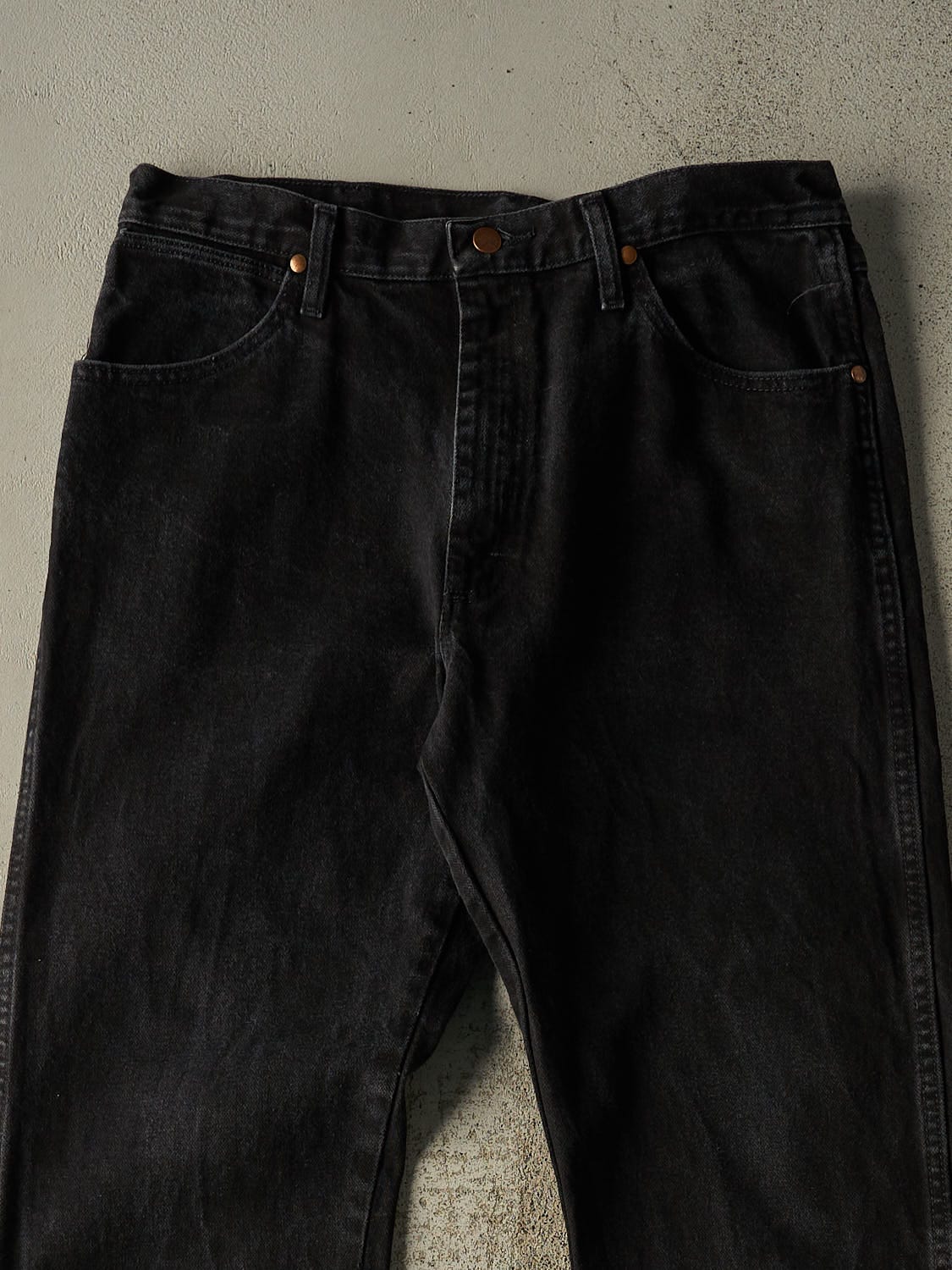 Vintage 90s Black Wrangler Denim Pants (34x36)