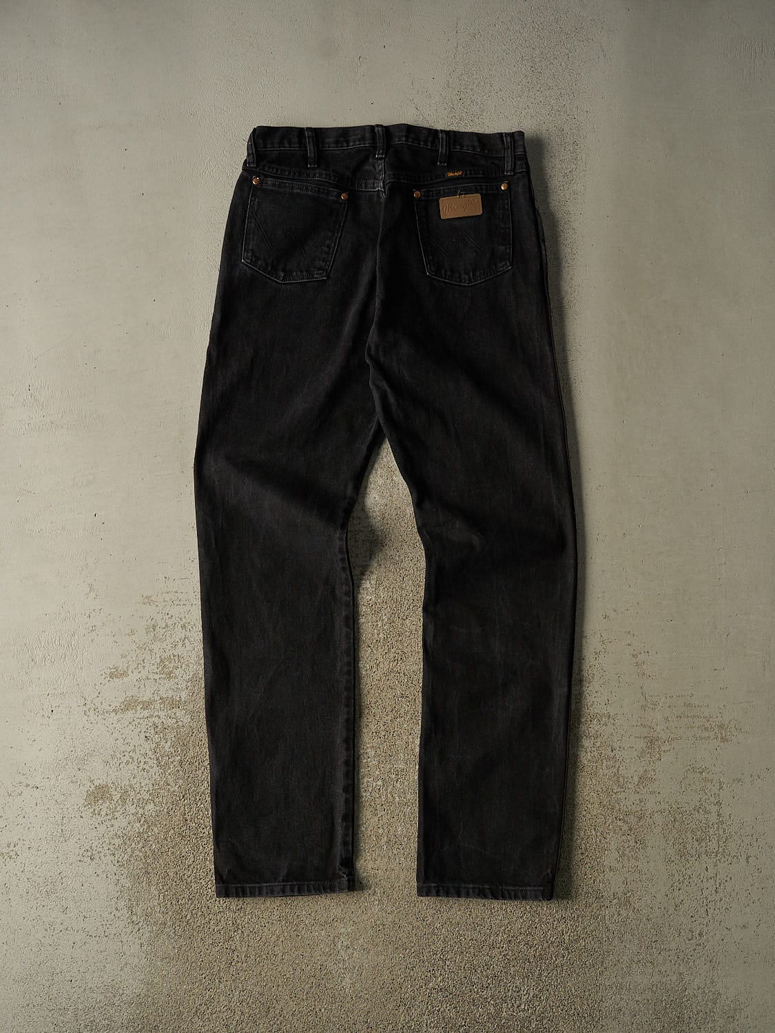 Vintage 90s Black Wrangler Denim Pants (34x36)