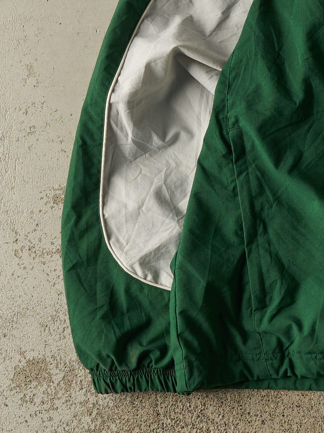 Vintage Y2K Green Nike x Felician College Soccer Track Jacket (XL/XXL)
