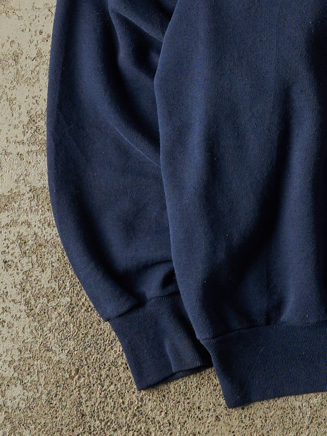 Vintage 80s Navy Blue Sundridge University Crewneck (L/XL)